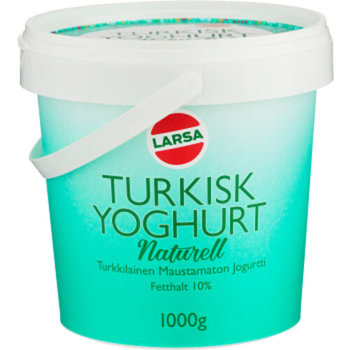 Yoghurt Turkisk Naturell 1000g Larsa Foods