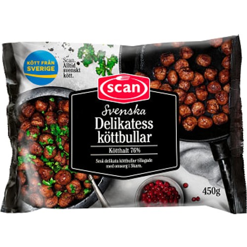 Köttbullar Delikatess 450g Scan