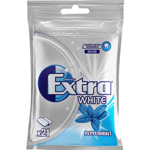 Tuggummi White Peppermint 29g Extra