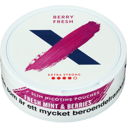 Nikotinpåse Berry Fresh Extra Strong 15,4g ZoneX