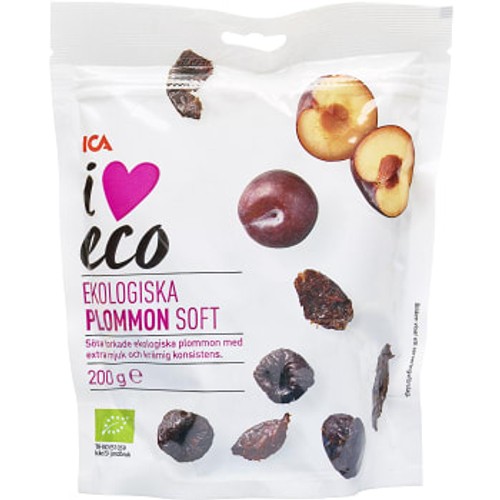 Plommon Soft Ekologisk 200g ICA I love eco
