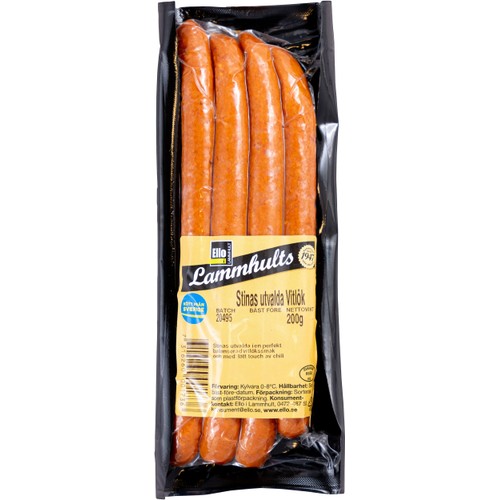 Grillkorv Vitlök Stinas Utvalda 200g Ello i Lammhult