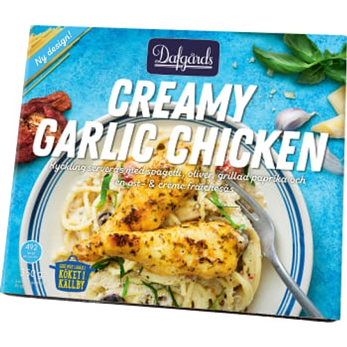Creamy Garlic Chicken 350g Dafgård