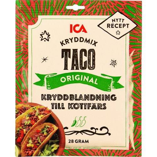 Kryddmix Taco mild 28g ICA