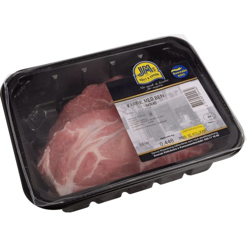 Karré med ben skivad ca 450g JM:S Chark