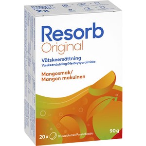 Vätskeersättning Mangosmak 90g Resorb
