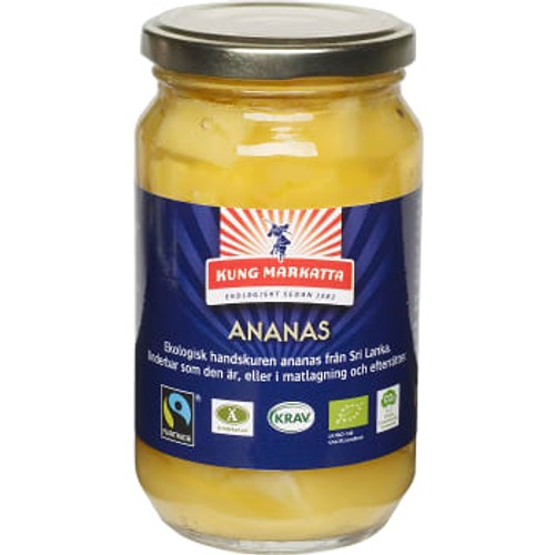 Ananasbitar 200g KRAV Kung Markatta
