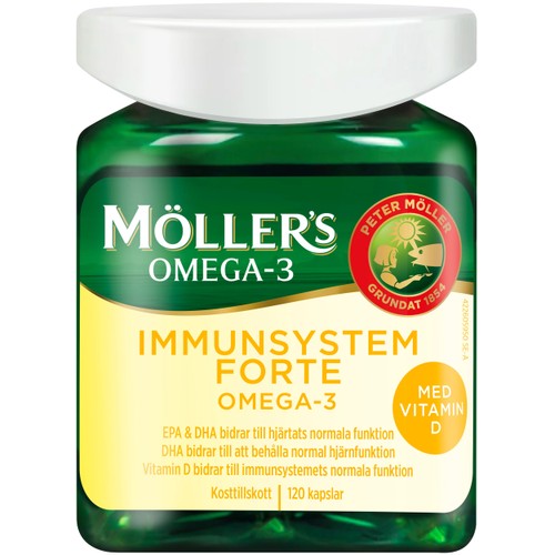 Immunsystem Forte Omega-3 120-p Möllers
