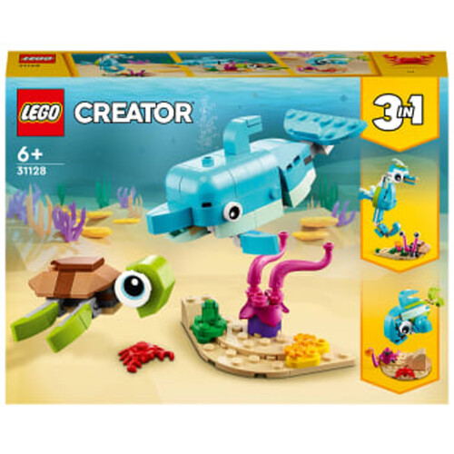 LEGO Creator Delfin och sköldpadda 3i1 31128