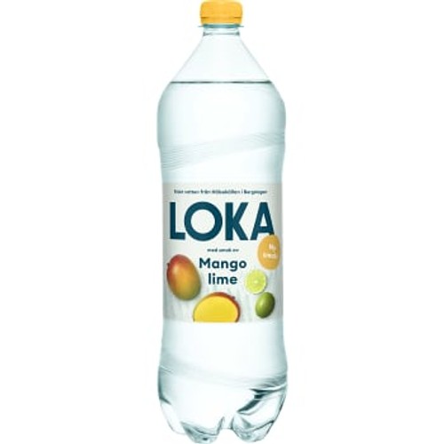 Vatten Kolsyrat Mango Lime 1,5l Loka