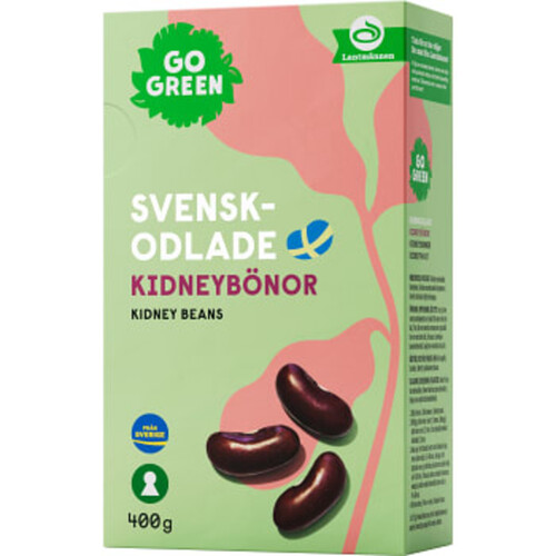 Kidneybönor Svenskodlade 400g GoGreen