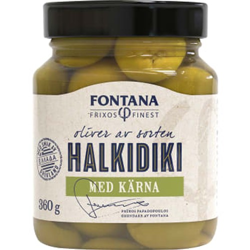 Oliver Gröna med kärnor 380g Fontana