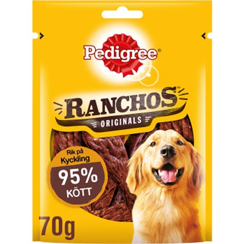 Tuggpinnar Ranchos Kött 70g Pedigree