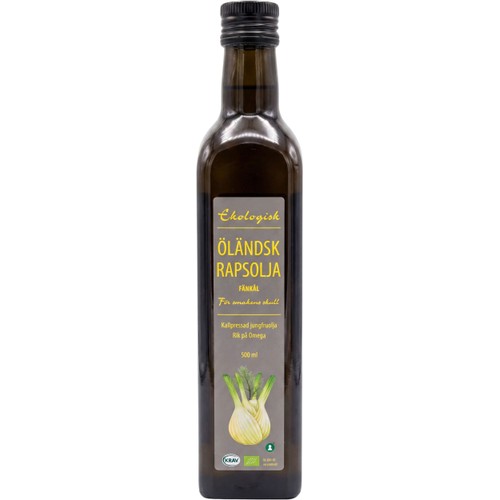 Rapsolja Smaksatt Med Fänkål Eko 500ml KRAV Ekberg & Forsberg