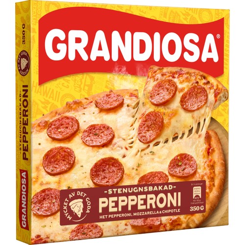 Pizza Pepperoni 350g Grandiosa