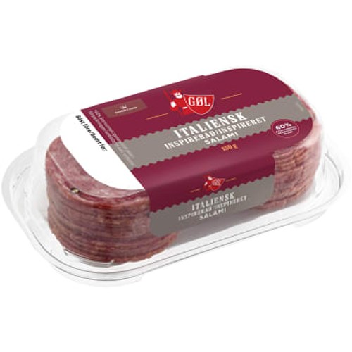 Salami Italiensk skivad 150g Göl Pölser