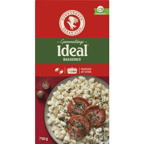Gammaldags Idealmakaroner 750g Kungsörnen
