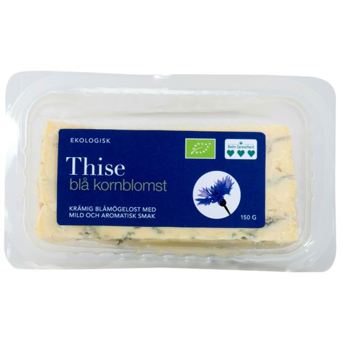 Dessertost Blå Kornblomst 36% 150g Thise