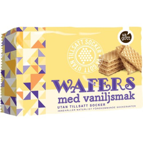 Wafers Vaniljsmak 125 g Vagott