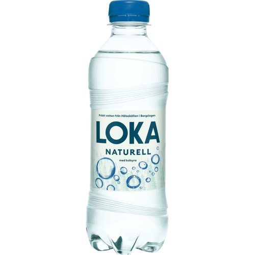 Vatten Kolsyrat Naturell 33cl Loka