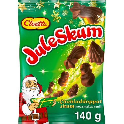 Juleskum Chokladdoppat 140g Cloetta