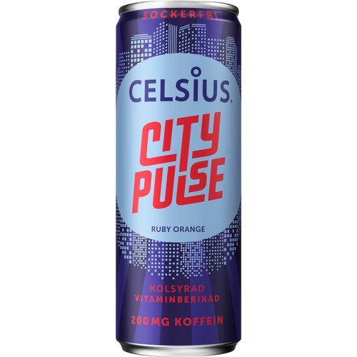 Energidryck City Pulse 35,5cl Celsius