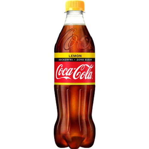 Läsk Zero Lemon 50cl Coca-Cola