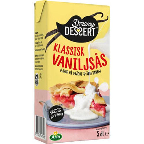 Klassisk vaniljsås 500ml Dreamy Dessert