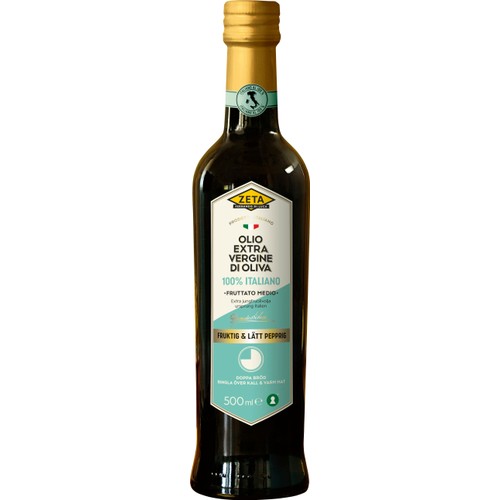 Olivolja Extra Vergine Fruttato 500ml Zeta
