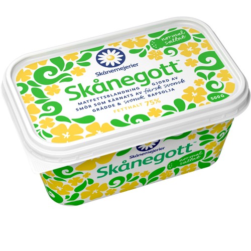 Skånegott Matfettsblandning 75% 500g Skånemejerier