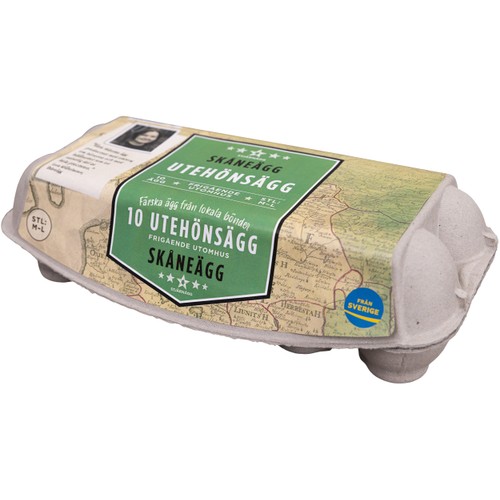 Utehönsägg Skåne M/L 10-p Stjärnägg