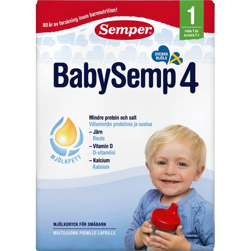 Mjölkdryck BabySemp 4 Från 1 år 800g Semper