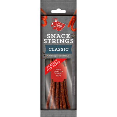 Ölkorv Snack Strings Classic 90g Göl