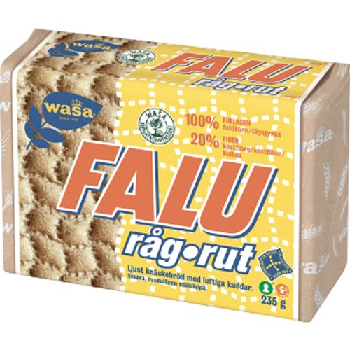 Knäckebröd Falu Råg-Rut 235g Wasa