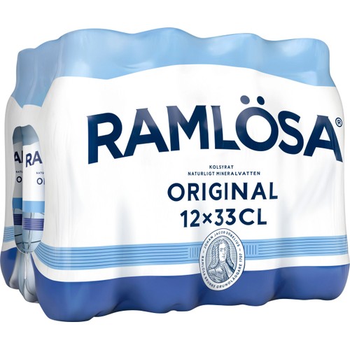 Kolsyrat vatten Original 12-pack 33cl Ramlösa