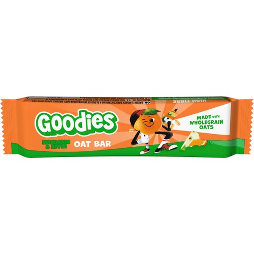 Barnsnacks Oat bar mandarin & apple 3år 23g Goodies