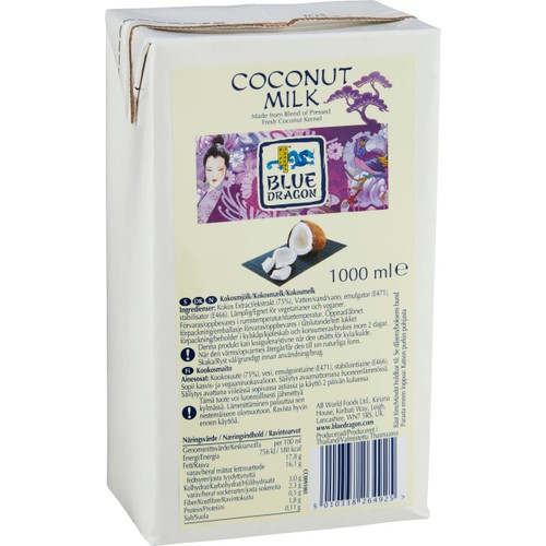 Kokosmjölk 1l Blue Dragon
