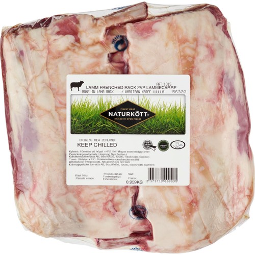 Lammracks Färska ca 800g Naturkött