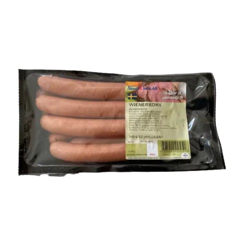 Wienerkorv Småpack ca 400g Nässjö Chark