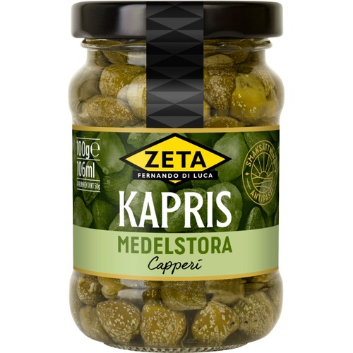 Kapris Medelstora 100g Zeta