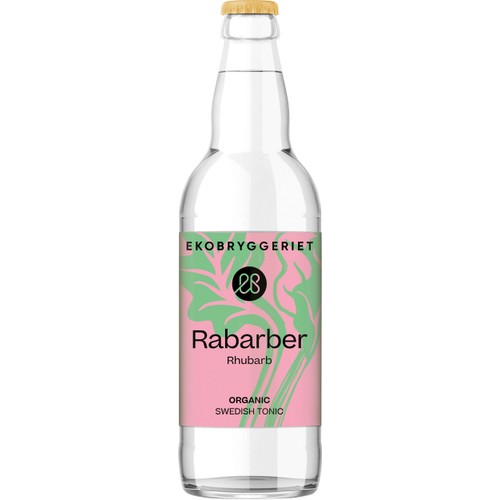 Tonic Rabarber 50cl Ekobryggeriet