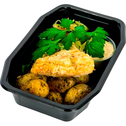 Portionsrätt Pankopanerad Fiskfilé ca 420g ICA Kvantum Lerum