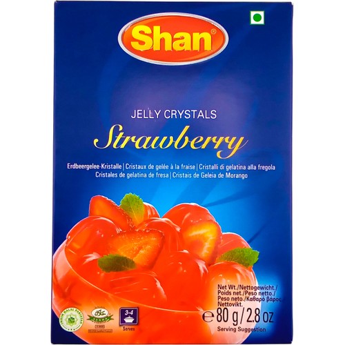 Gelé Jordgubbssmak 80g Shan