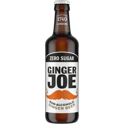 Blanddryck Ginger Joe Zero 0% 33cl Ginger Joe