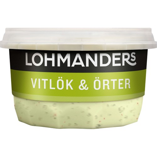 Sås Vitlök och Örter 230ml Lohmanders