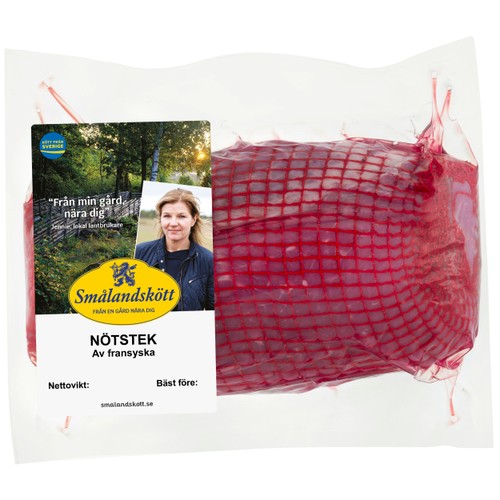 Nötstek Färsk av fransyska ca 1,2kg Smålandskött
