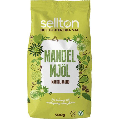 Mandelmjöl 500g Sellton
