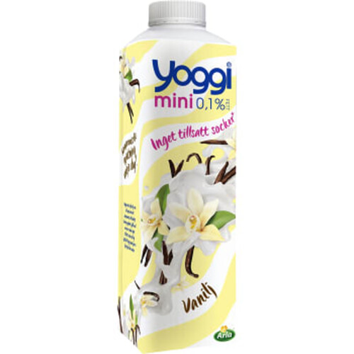 Yoghurt Mini Vanilj 0,1% 1000g Yoggi®