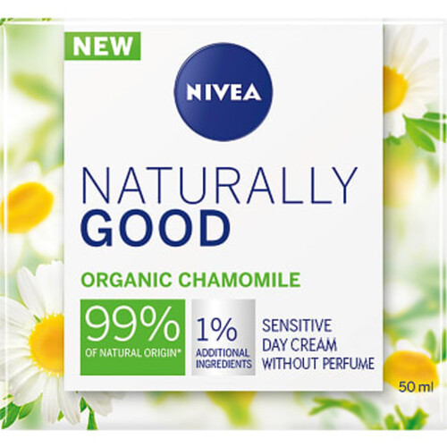 Dagkräm Naturally Good Sensitive Day Cream 50ml NIVEA