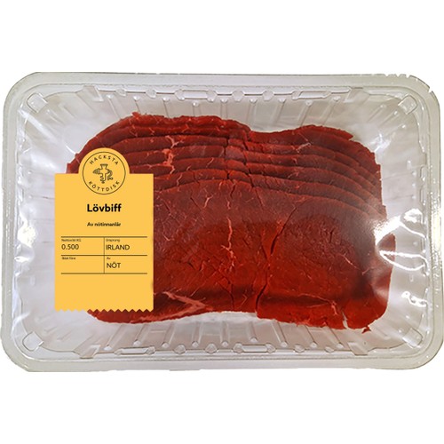 Lövbiff ca 500g Hacksta Köttdisk